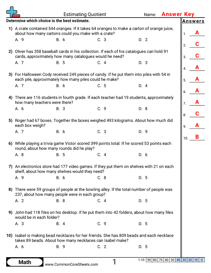 Division Worksheets - word-3-d-2 worksheet