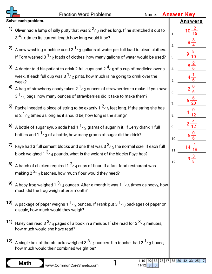 5nf6 Worksheets - multiplying-fractions worksheet